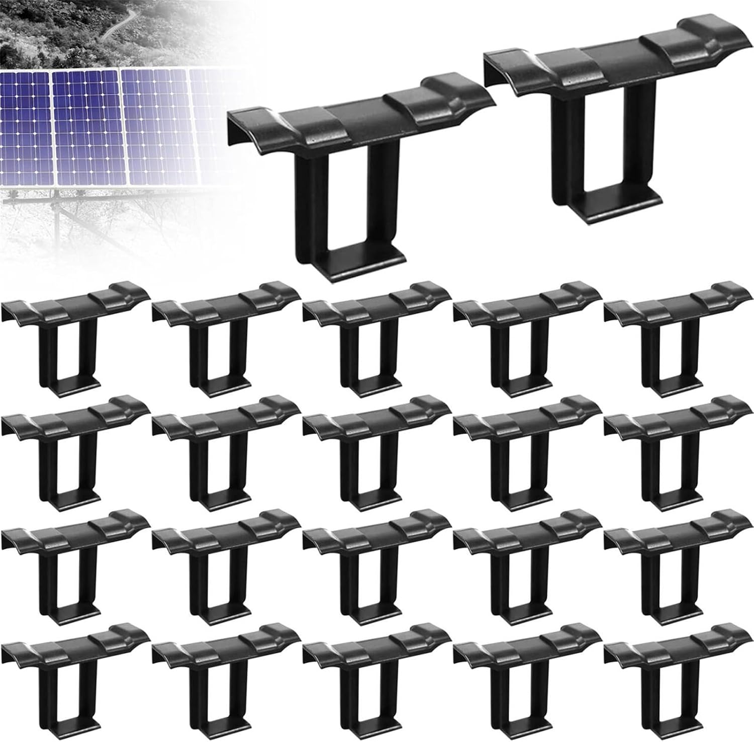 Packung Mit 22 Schlauchschellen Zur Wasserableitung, Kompatibel Mit Solarmodulen, 30 Mm