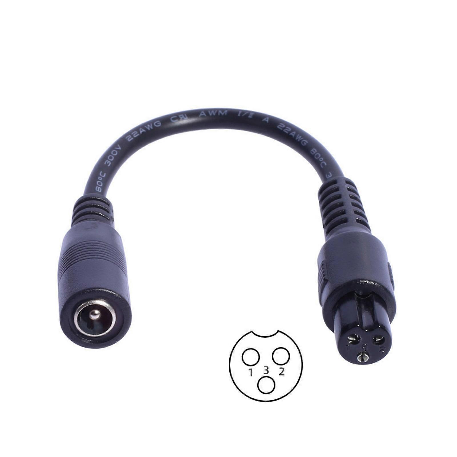 Adapterkabel Mit 5,5 X 2,1 Mm Dc5521-buchse Auf Verschiedene Stecker. Kompatibel Mit Diversen Elektronischen Geräten, Einschließlich Led-leuchten. Länge: 15 Cm.