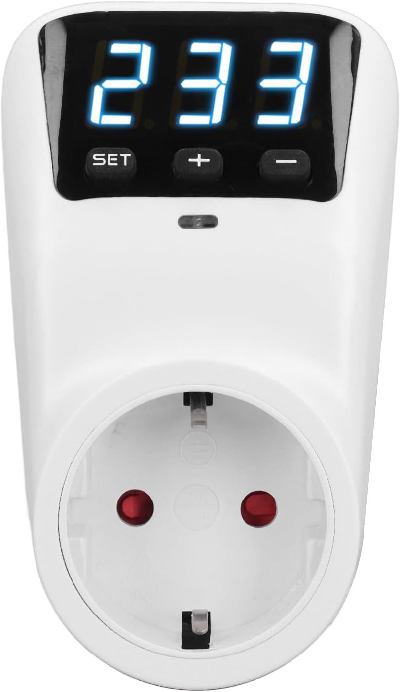 Wandmontierter Überspannungsschutz, Spannungsregler Kompatibel Mit Haushaltsgeräten, 230 V 16 A 3680 W Steckdose, Led-anzeige