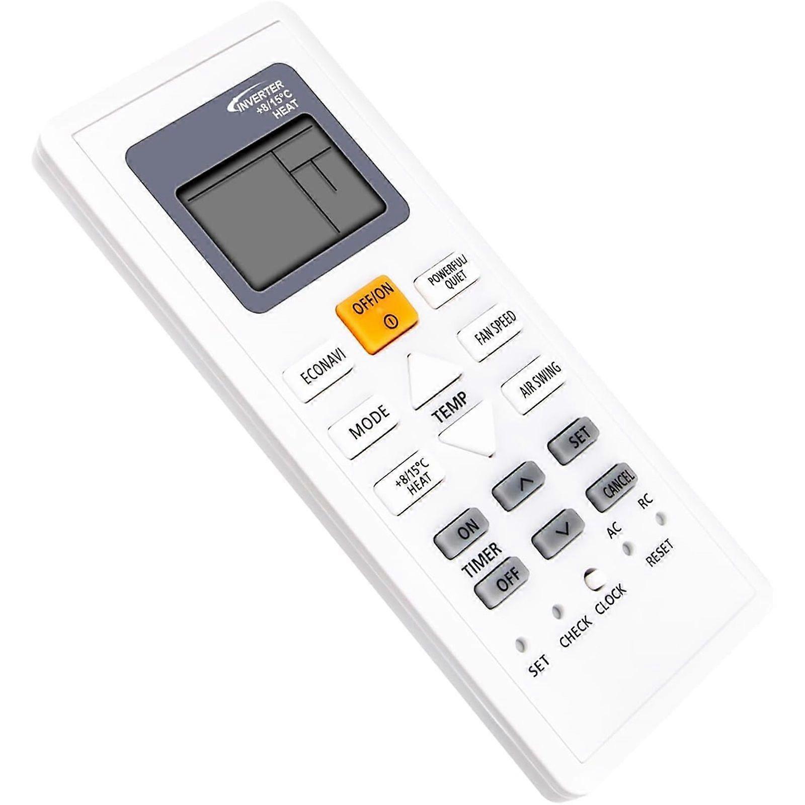 Ersatzfernbedienung Kompatibel Mit Panasonic Inverter-klimaanlagen Cs-nz9ske, Cs-nz12ske Und Cs-qz9ske.