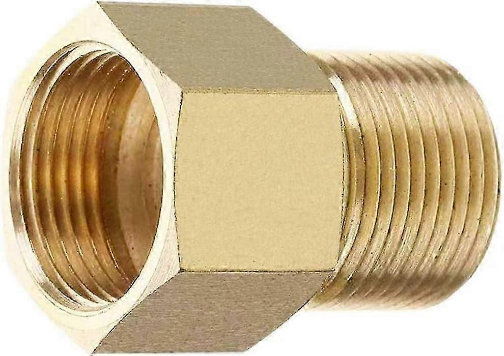 Messinganschlussstück, Kompatibel Mit Hochdruckreinigern, M22 15 Mm Außengewinde Auf M22 14/15 Mm Innengewinde Mit Schlauchadapter.