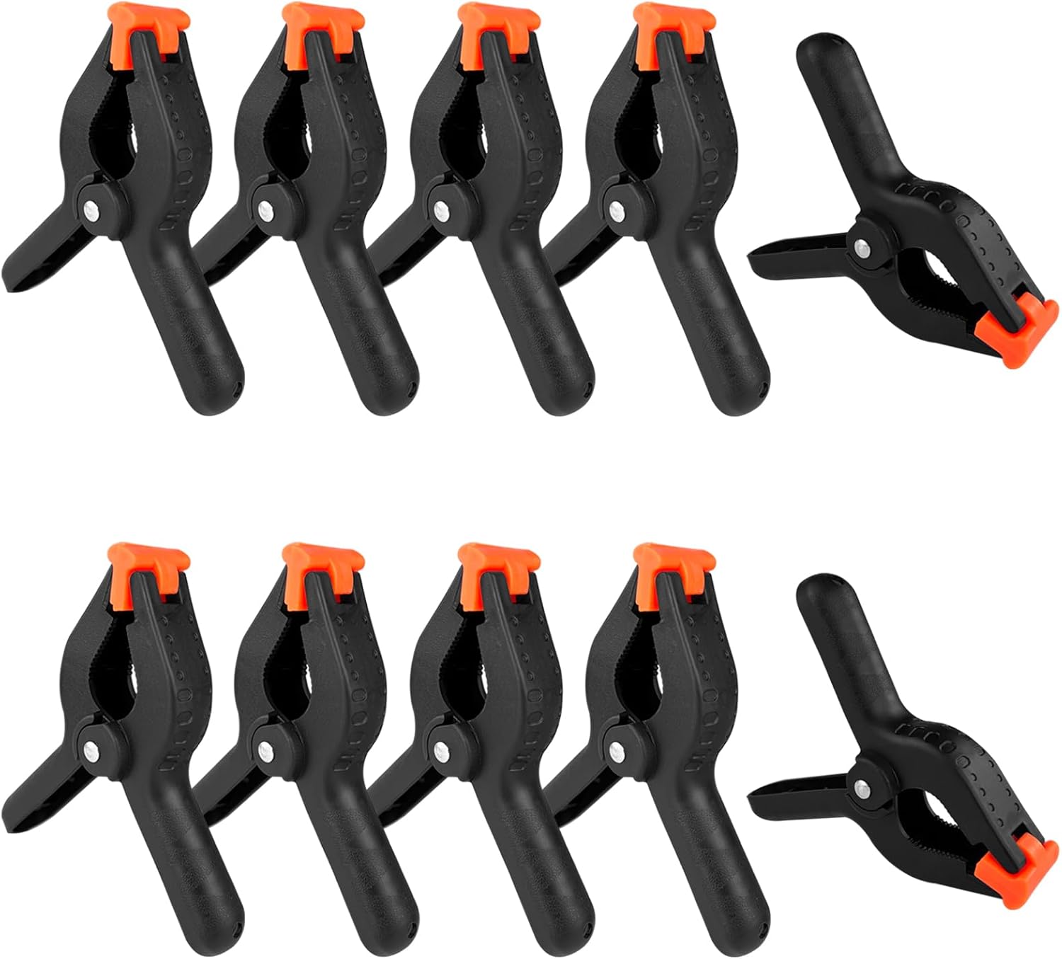 Set Mit 10 Federklemmen, 10 Cm Klemmen, Schwarze Multifunktionsklemmen, Greifklemmen, Für Holzbearbeitung, Fotografie [nx]