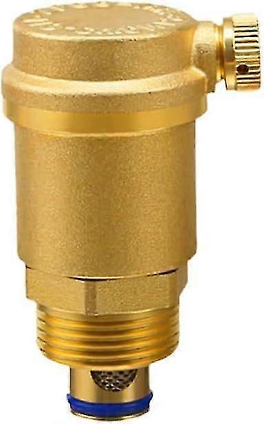 Automatisches Schnell-entlüftungsventil 20 Mm Dn15 Aus Messing (1 Stück). Automatisches Entlüftungsventil, Kompatibel Mit Heizkesseln, Heizkörpern Und Solarkollektoren.