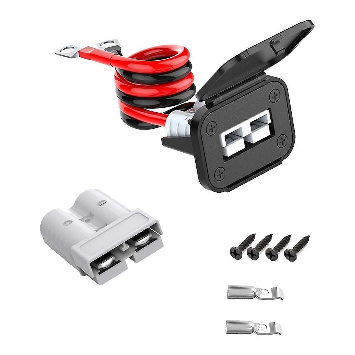 Anderson-stecker, 8awg 50a Schnellkupplungs-batteriestecker [nx]