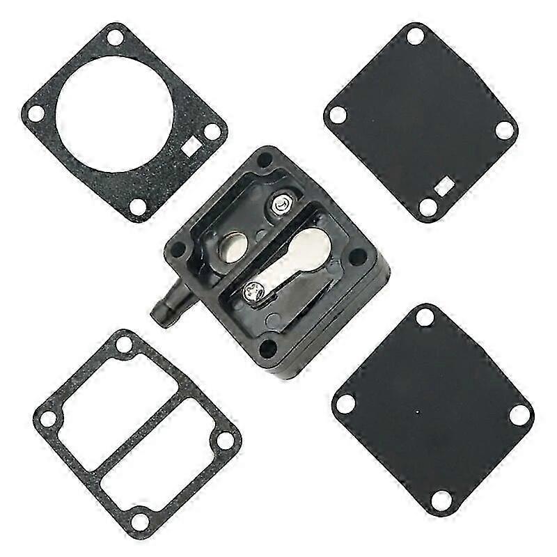 Kraftstoffpumpen- Und Vergaserdichtungssatz Kompatibel Mit Yamaha 2-takt 6, 8, 9, 9 Und 15 Ps Außenbordmotoren (referenzen: 6g1-24432, 6g1-24471, 6g1-24411, 6g1-24431, 6g1-24412).
