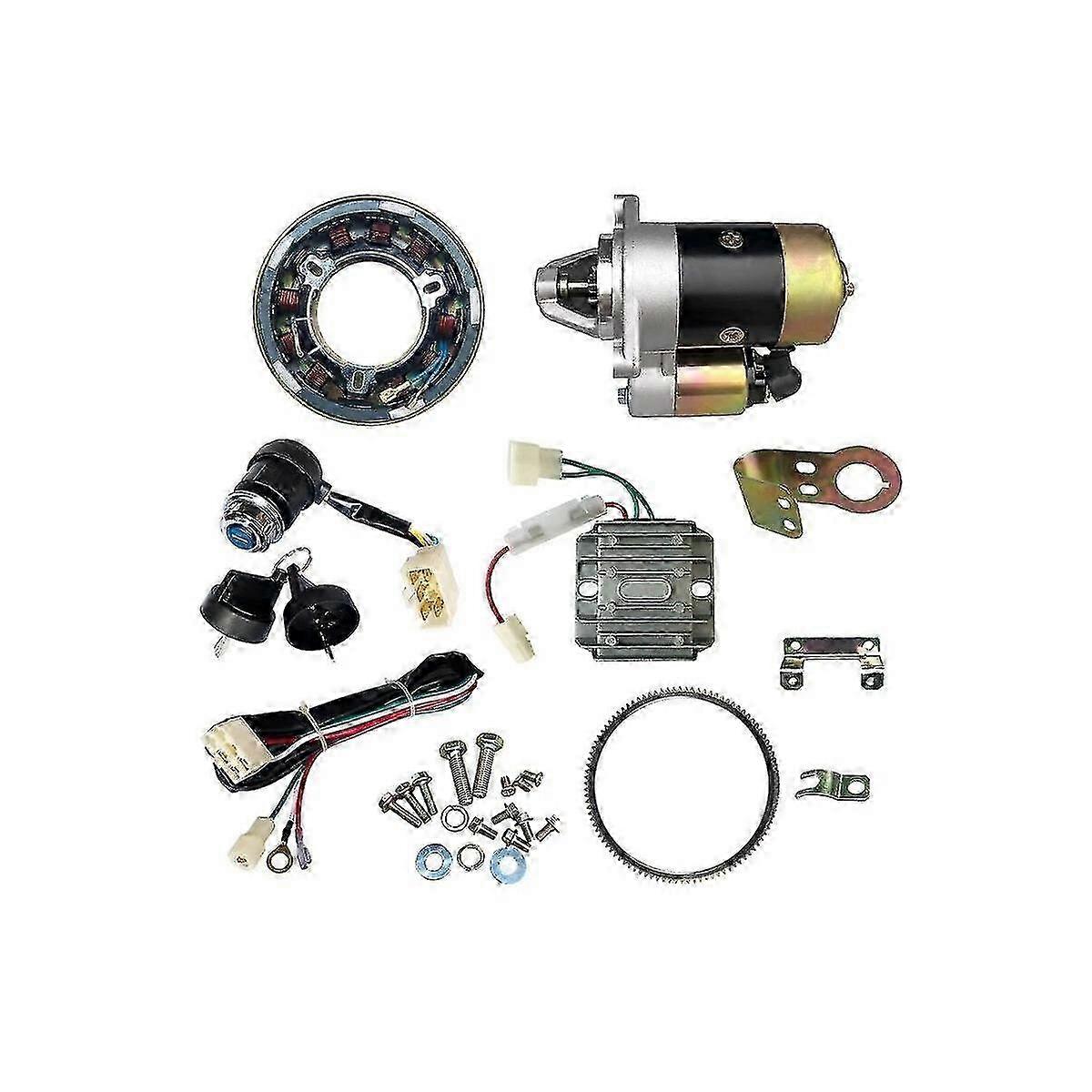 Elektrischer Anlasser. Kompatibel Mit Dieselmotoren. Kompatibel Mit Dem Yanmar L100 186f-kit.