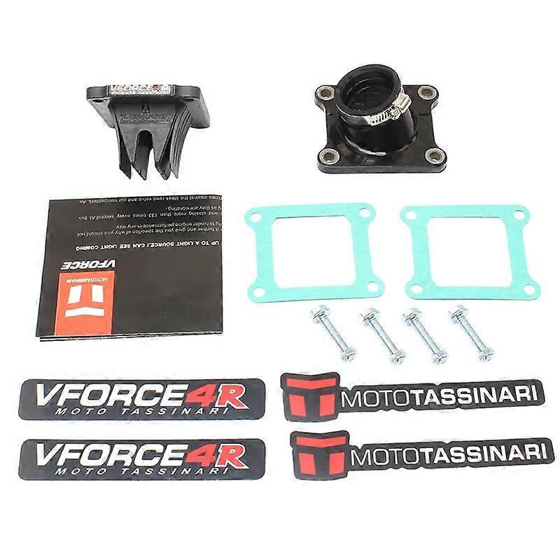 Kompatibel Mit Suzuki Rm 85 Motorrad (2002-2019) - V4r83a Carbonfaser-ansaugsystem Mit Ce-ventilen Und Ansaugkrümmer.