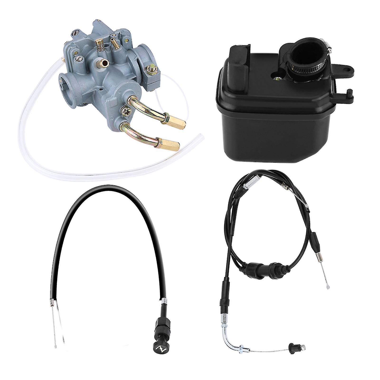 Yamaha Pw50 Vergaser Mit Luftfilterkasten, Gaszug Und Chokezug [nx]