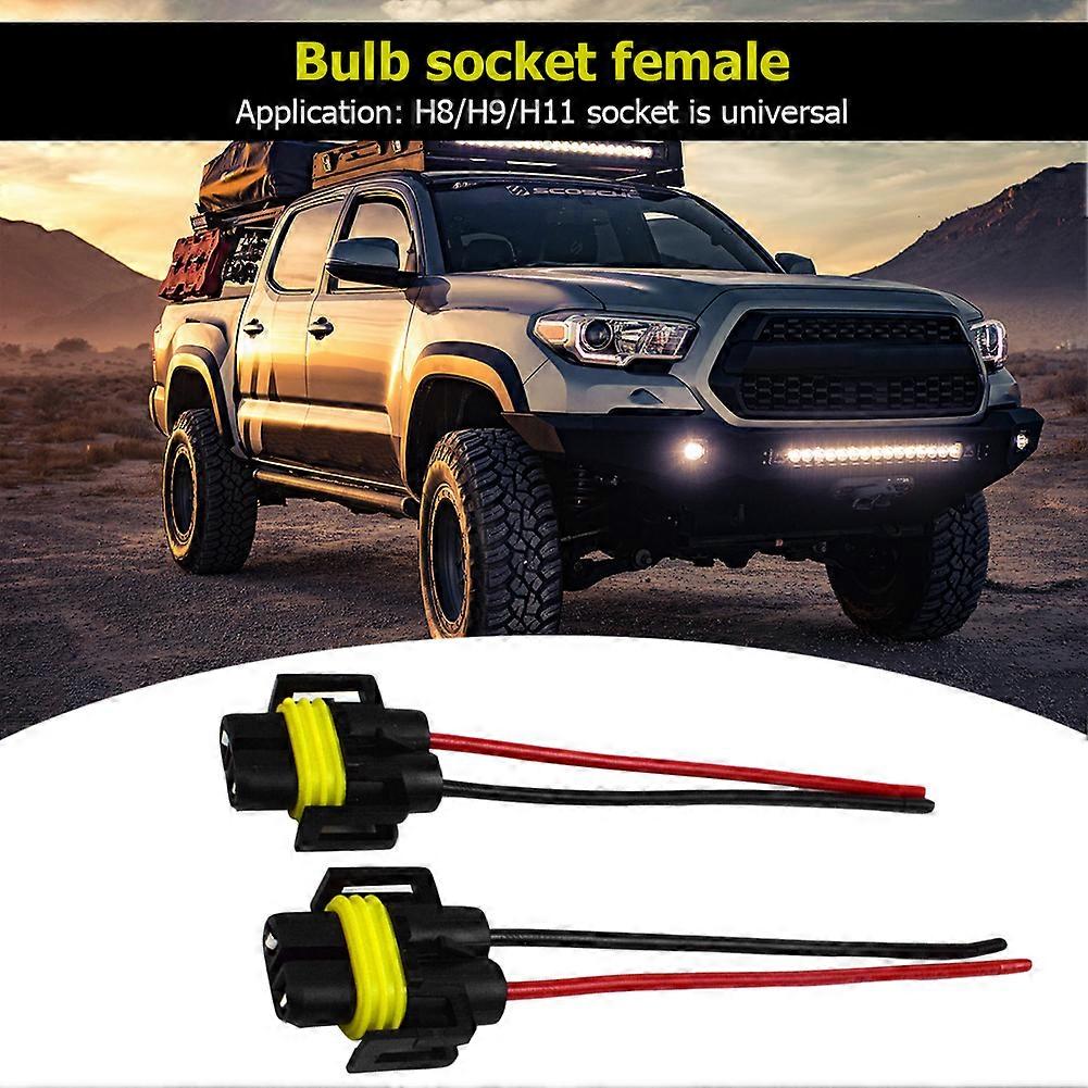 Kabel Kompatibel Mit 12-24v H8/h9/h11 Scheinwerferfassungen, Scheinwerferfassungsadapter, Kfz-zubehör, Kompatibel Mit Nebelscheinwerfern