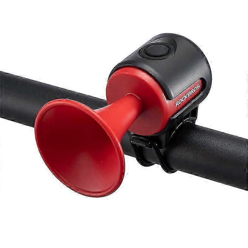 Rockbros Eh-2 120 Db Elektronische Fahrradhupe, Kraftvoll Und Klar, Mit Sicherheitsalarm.