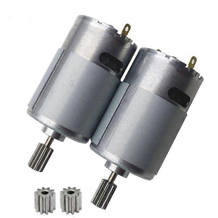 Universal-elektromotor Rs550 12v, 15.000 U/min, Kompatibel Mit Kinder-elektroautos, Spielzeug, Ersatzteil, Silber