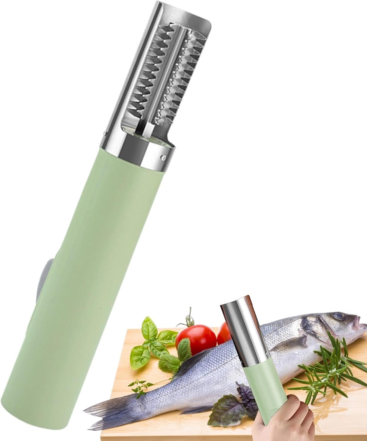 Elektrischer Fischschupper, Fischschupper Mit Deckel – Wiederaufladbarer Fischschupper Mit Ergonomischem Griff, Werkzeug