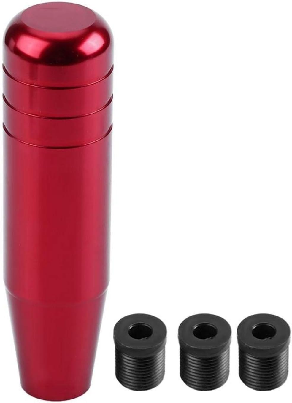 13 Cm Schaltknauf - 13 Cm Schaltknauf Für Manuelle Schaltung, Schaltknauf Aus Aluminiumlegierung Für Pkw, 13 Cm Schalthebelgriff, Universeller Roter Schaltknauf [nx]