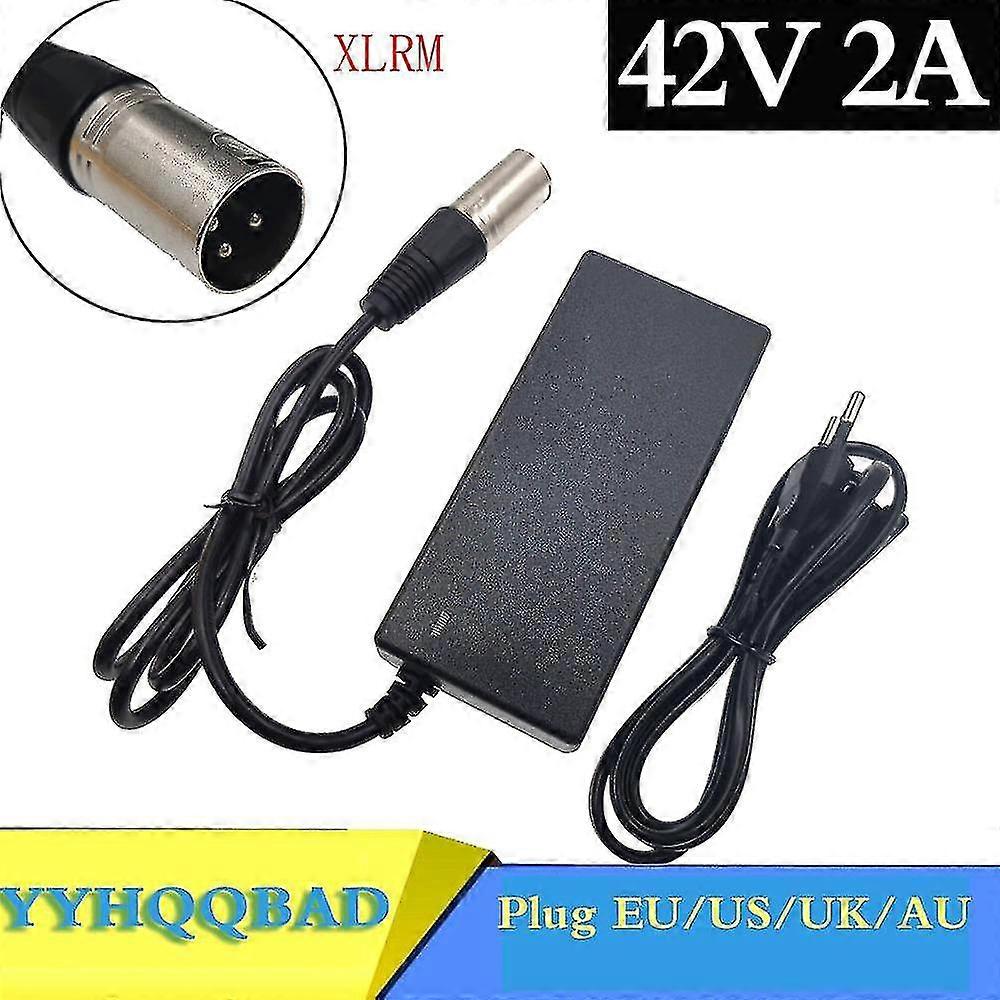 36v/42v 2a Ladegerät Für Lithium-ionen-akkus Von E-bikes. Kompatibel Mit 36v-lithium-ionen-akkus Mit 3-poligem Xlr-anschluss.