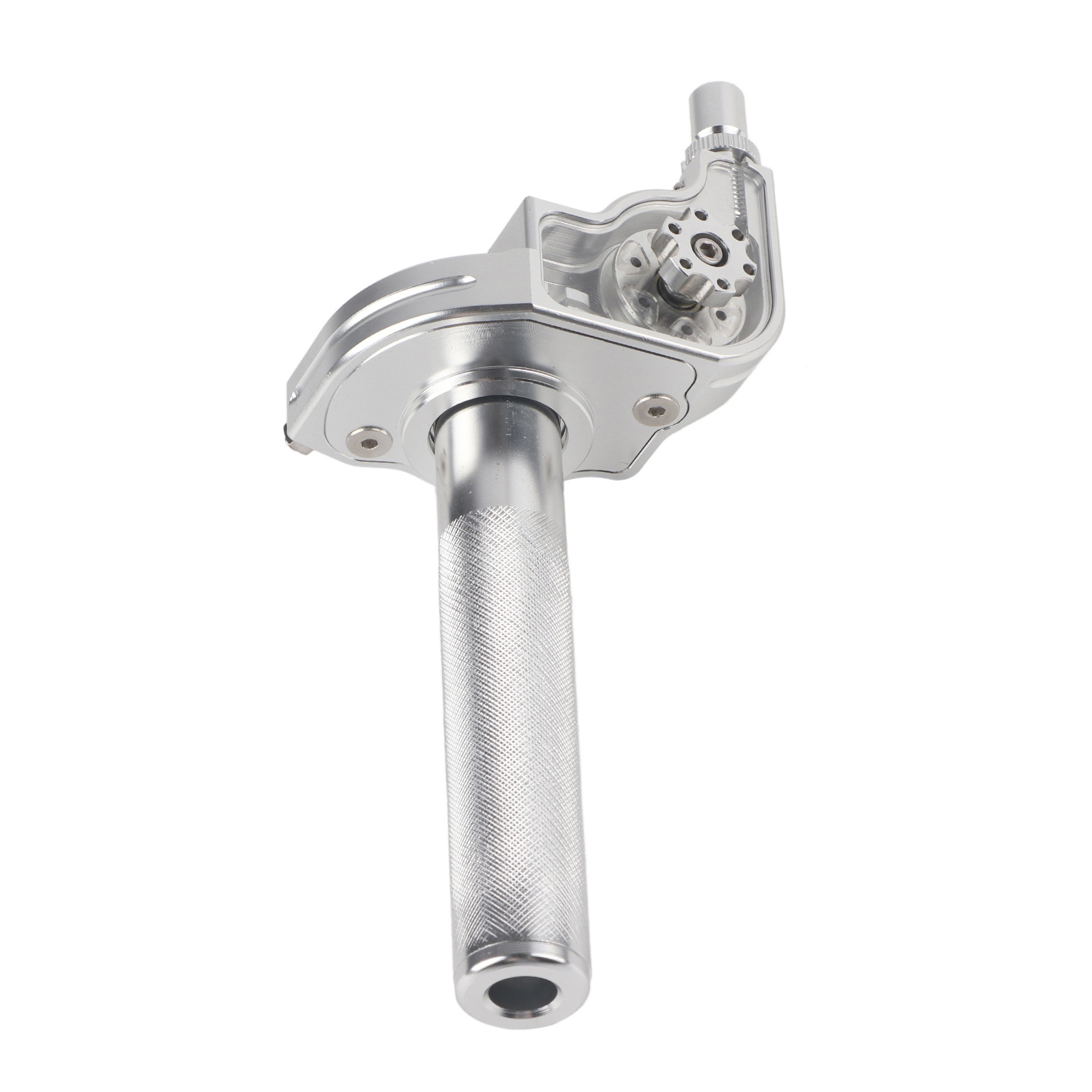 22 Mm (0,87 Zoll) Cnc-gefräster Gasgriff Aus Aluminium Für Motorradlenker, Crf-ersatz