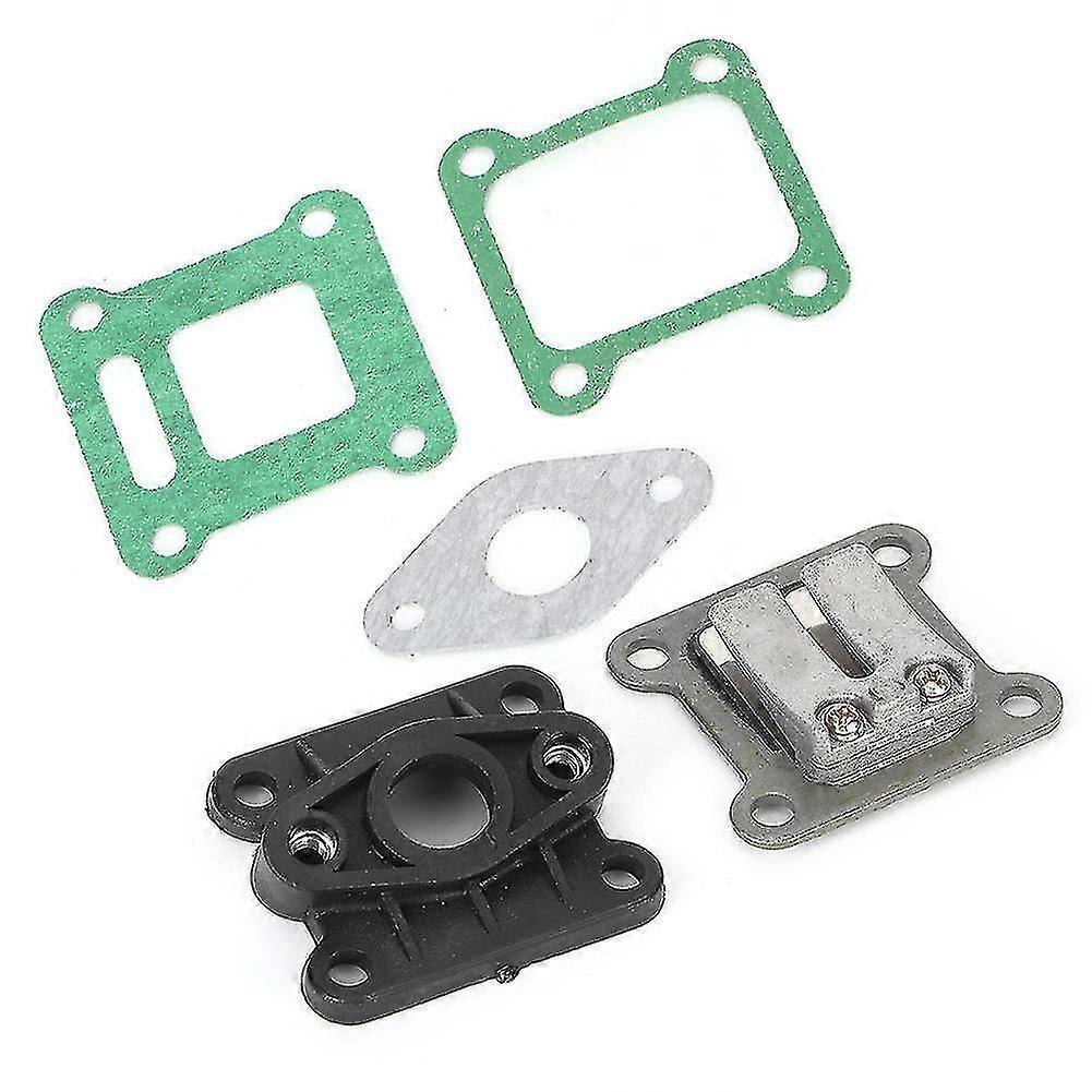 Ansaugkrümmer-kit Mit Membranventil, Kompatibel Mit 47ccm Und 49ccm Minibikes Und Offroad-quads, Vergaserkompatibel.