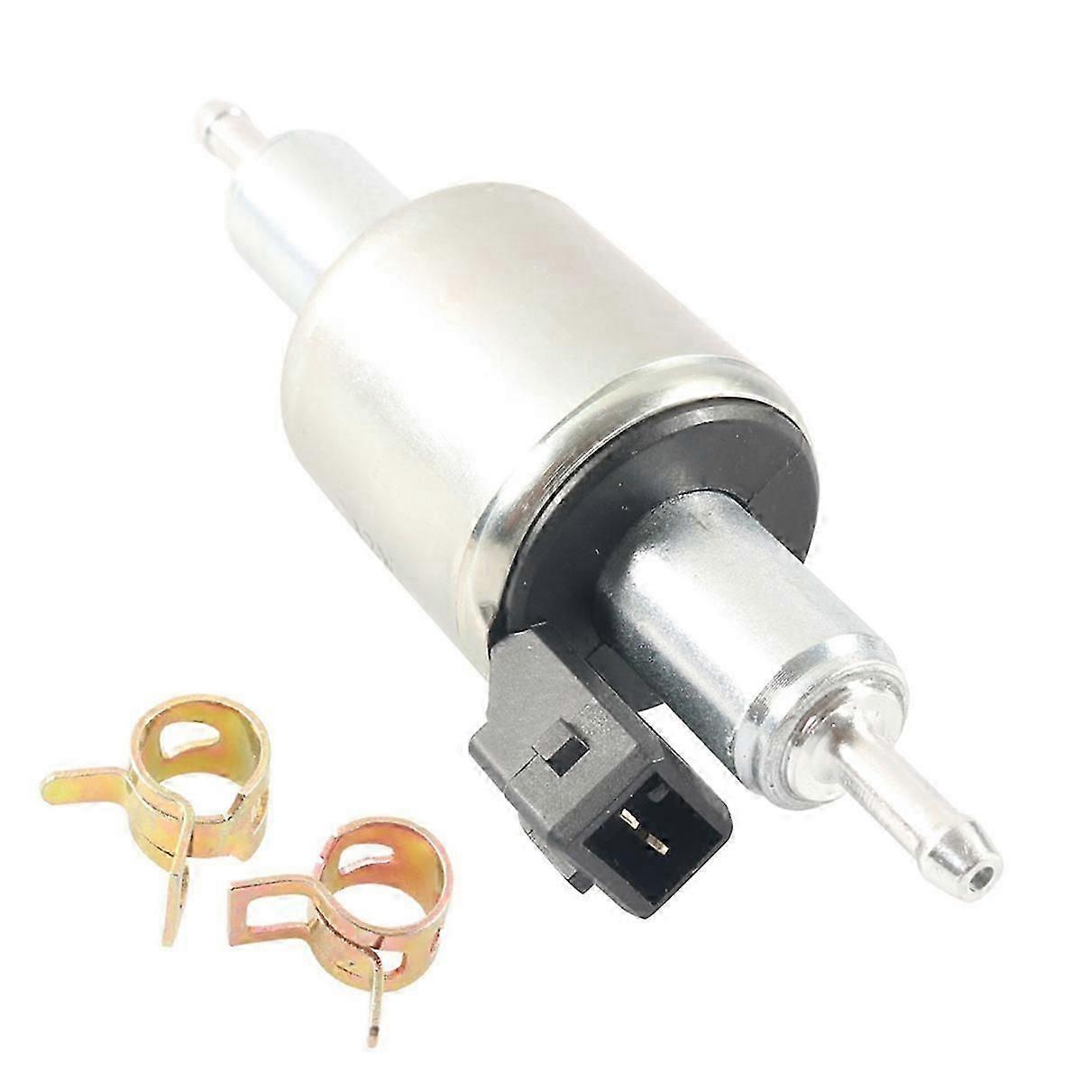 12v 22ml Dieselheizungspumpe Mit Schlauchschellen Für 2kw 5kw 8kw Standheizungen [nx]