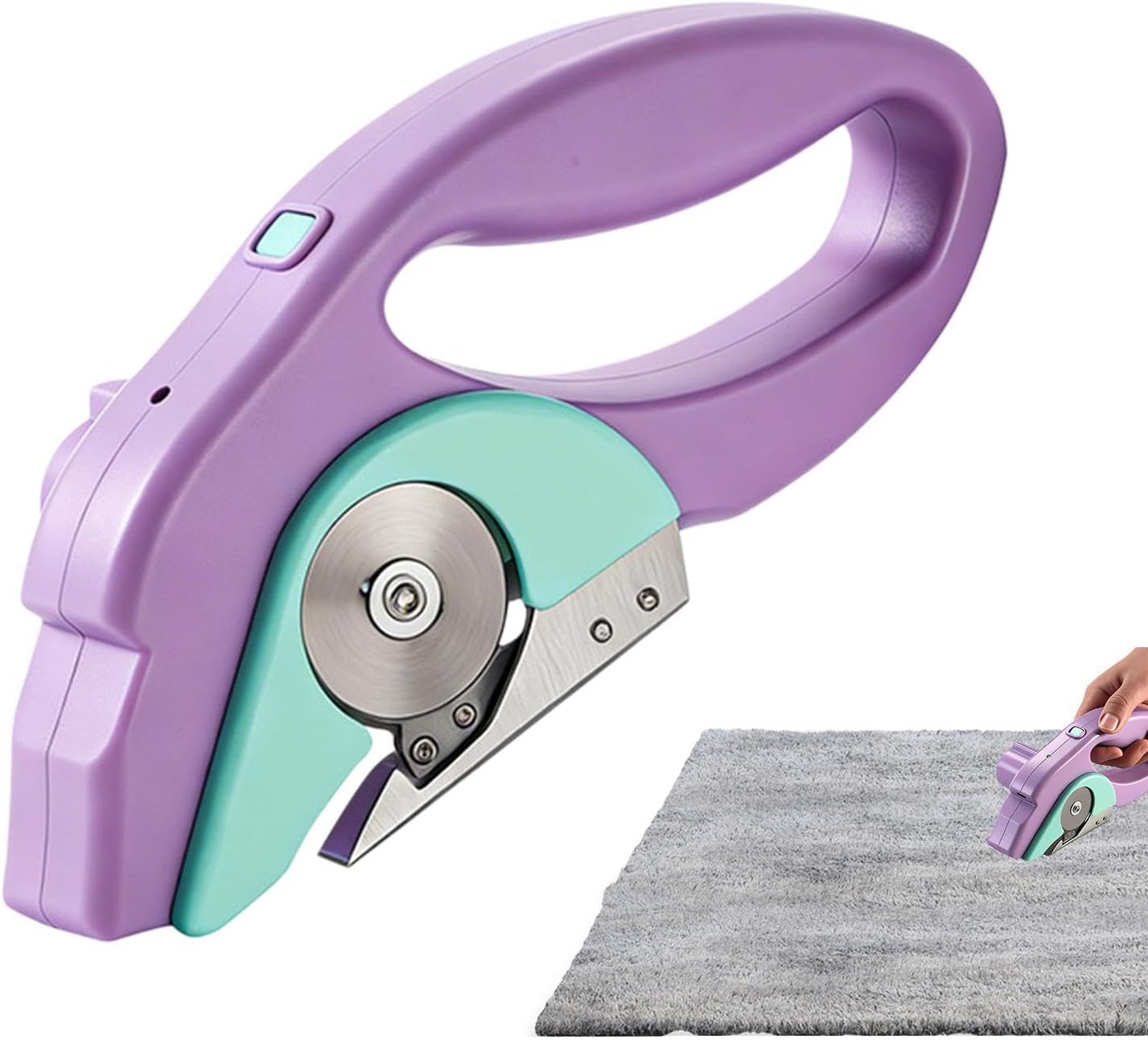 Elektrische Kartonschere, Ergonomisches, Tragbares Schneidewerkzeug, Wiederaufladbar Per Usb – Elektrische Schere Zum Schneiden Von Stoff Und Karton Geeignet Für Leder, Papier Und Textilien, Ideal Zu