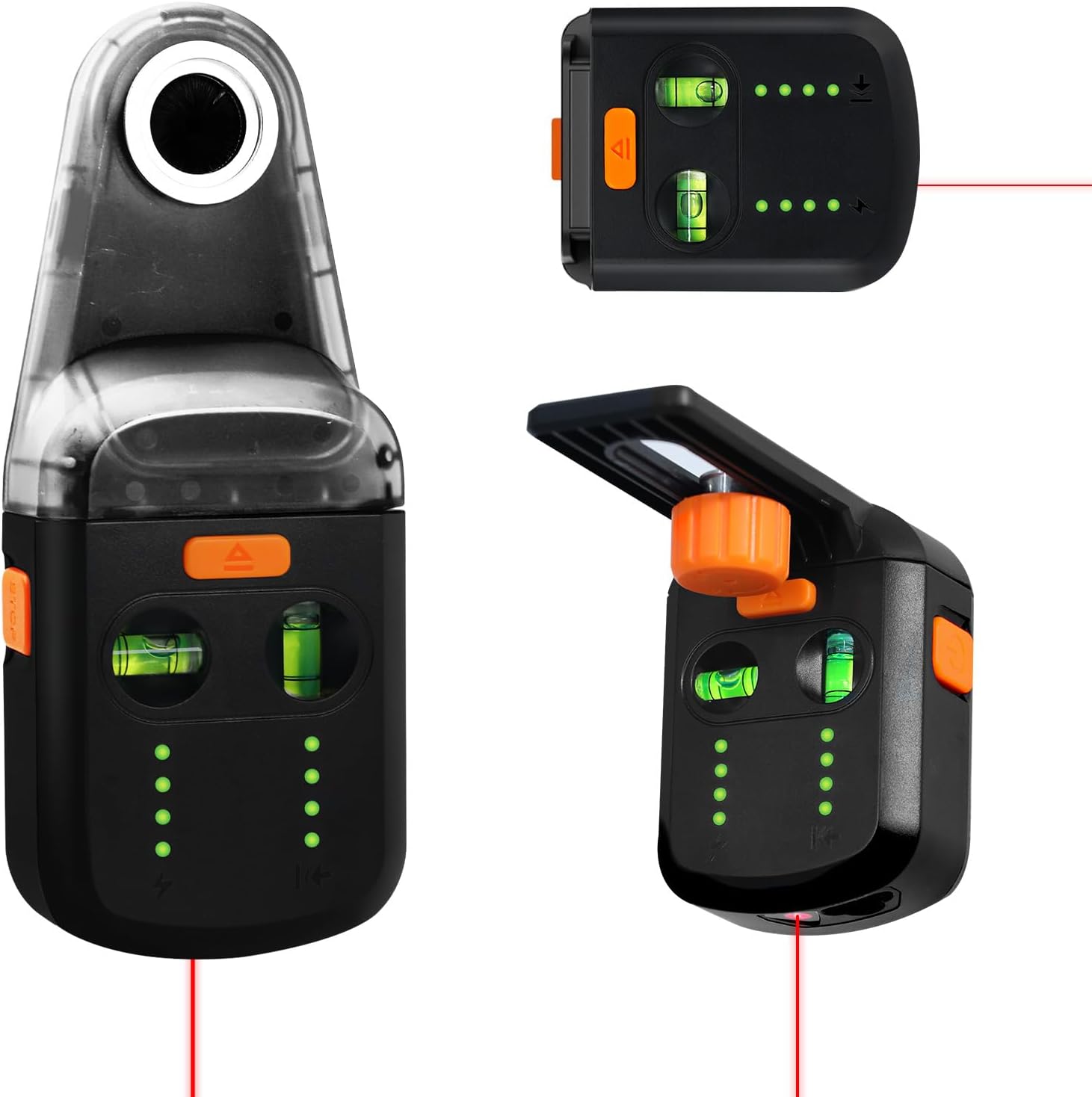 4-in-1-wandlaser-nivelliergerät Mit Linienlaser, Bohrstaubabsaugung, Elektronischem Saugnapf Und Wandhalterung Wiederaufladbares Laser-nivelliergerät. Geeignet Zum Aufhängen Von Bildern Und Für Renovi