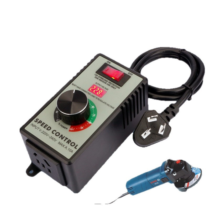 Drehzahlregler Kompatibel Mit 220v Ac 10a 4000w Scr-motoren, Elektronischer Spannungsregler, Dimmer, Thermostat, Motordrehzahlregler