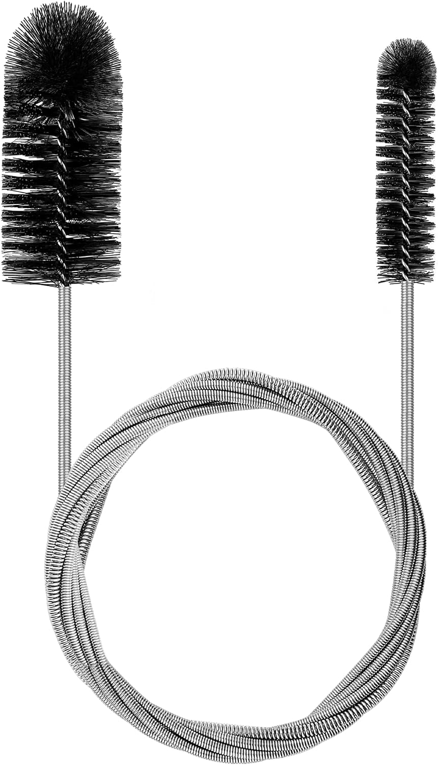 200 Cm Reinigungsbürste, Kleine Lange Bürste, Spülbeckenbürste, Flexible Doppelkopf-abflussbürste, Feine Reinigungsbürste, Lange Und Dünne Bürste, Die Mit Abflussstopfen Kompatibel Ist
