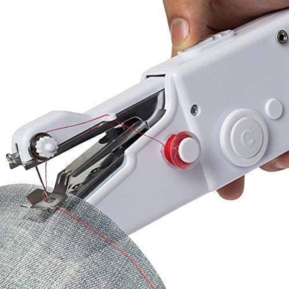 Mini-elektro-nähmaschine, Tragbar, Im Hefter-stil, Mini-maschine Geeignet Für Heimnäharbeiten, Nähmaschine, Notfallnäharbeiten, Tragbare Nähmaschine
