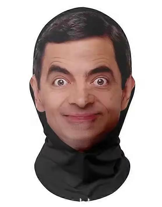 Bean Sheisty Ski-sturmhaube, Humorvolles Promi-geschenk, Schwarz, Herr Rowan Atkinson[nx]