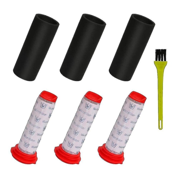 Filterset Kompatibel Mit Bosch Athlet, 3 Hauptfilter + 3 Schaumstofffilter