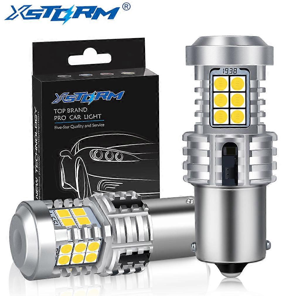 1156 Ba15s P21w – 2 P21w Canbus 50w Led-lampen, Schnell Blinkend, Fehleranzeige, 24/7-betrieb, 12v – Weiß
