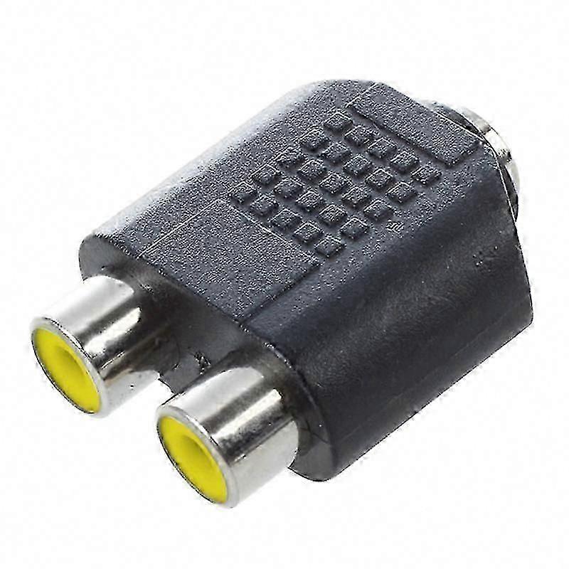 3,5-mm-klinkenbuchse Auf Zwei Cinch-buchsen-audiokabeladapter