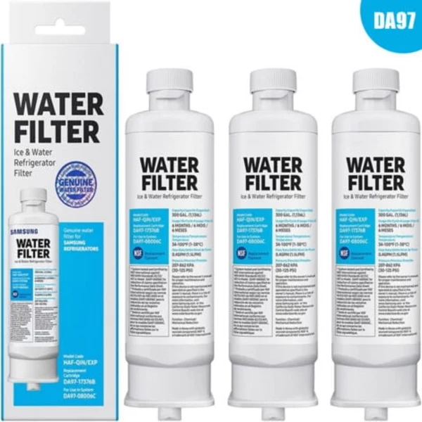 3er-set Kühlschrank-wasserfilter Da97-17376b Da97-08006c Haf-qin Haf-qin/exp Kompatibel Mit Samsung - Dörrfrigar.se