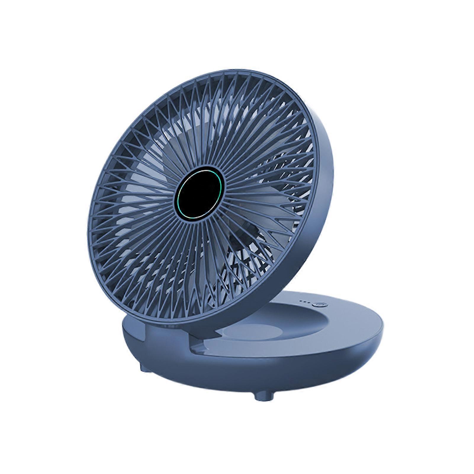 Faltbarer, Wiederaufladbarer, Leiser Wandventilator Mit Einstellbarer Lüftergeschwindigkeit, Praktisch