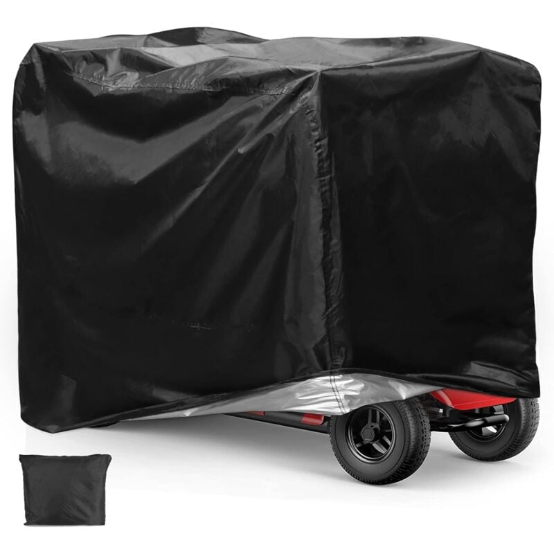 Wasserdichte Abdeckung Für Elektroroller - Oxford 210d - Für Rollstühle - Strapazierfähige, Wasserdichte Regenhülle (140 X 66 X 91 Cm) [nx]