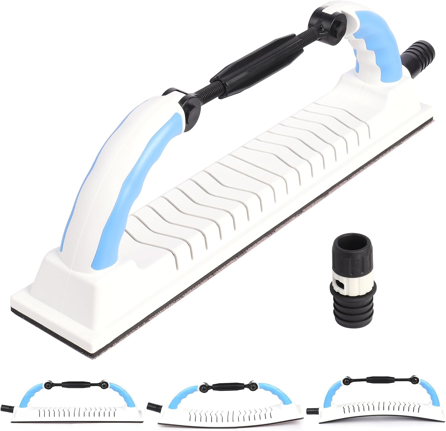 Multifunktionales Handschleifwerkzeug, Kompatibel Mit Einer 70-mm-schleifmaske, Flexibler Und Verstellbarer Schleifklotz Mit Griff Und Saugnapf, Geeignet Für Holzbearbeitung, Autos Und Wände.