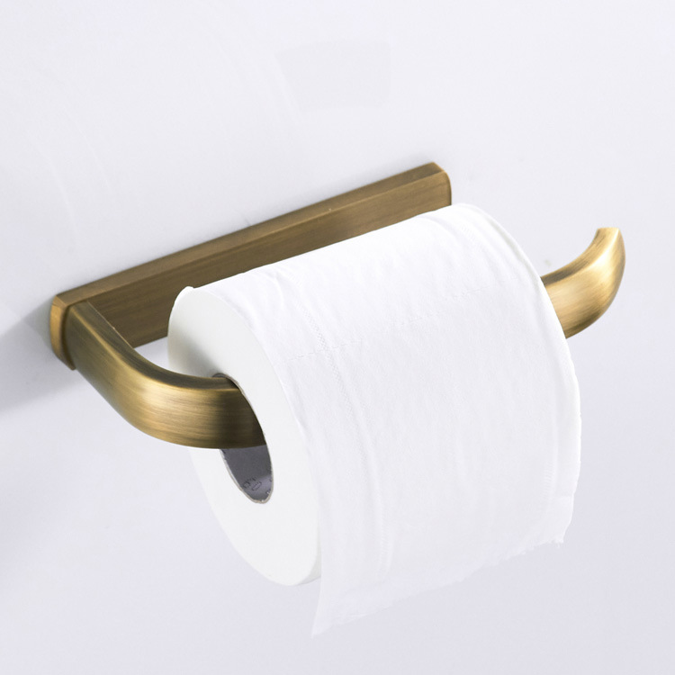 Toilettenpapierhalter, Antikes Messing A