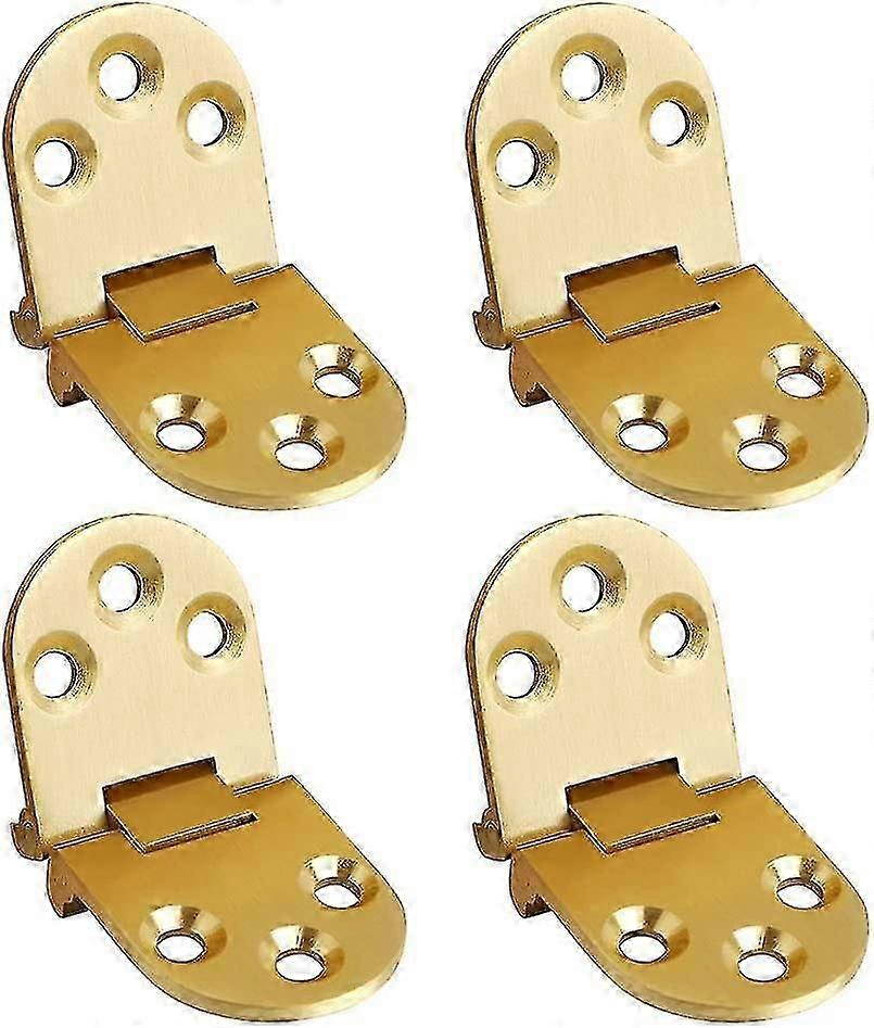 Klappscharnier Aus Massivem Messing Mit Gebürsteter Oberfläche