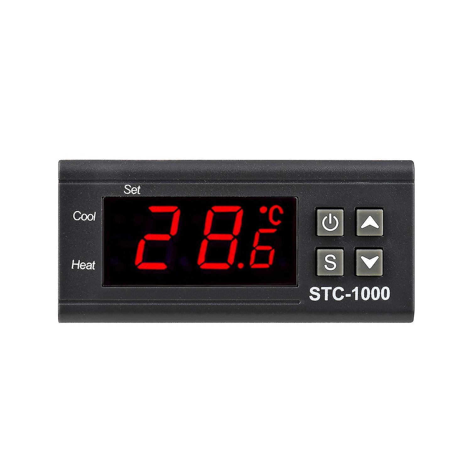 Stc-1000 Digitaler Temperaturregler, Intelligenter Temperaturregler, Wechselstrom 110220v, Kühlschrank T[nx]