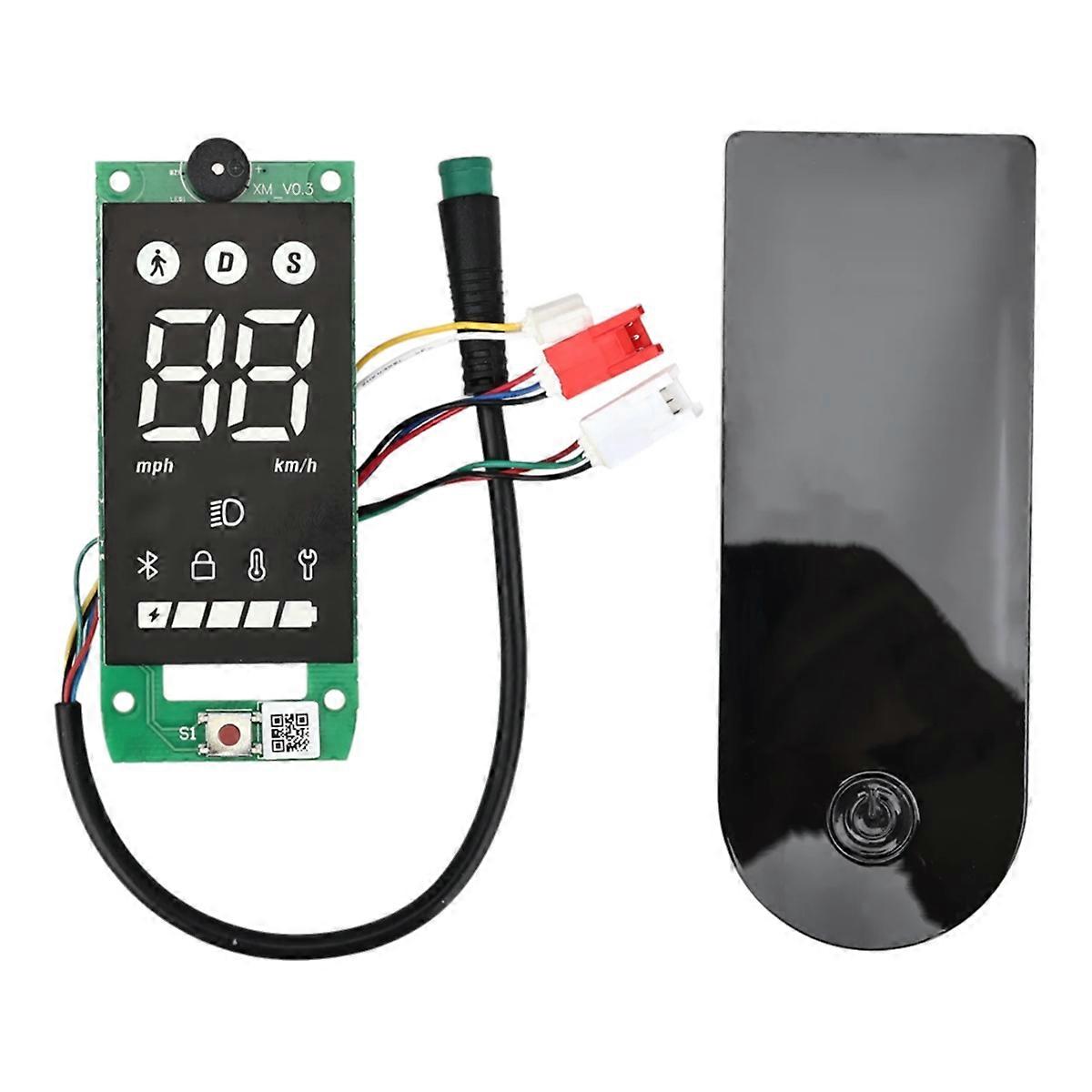 Armaturenbrett Kompatibel Mit Dem 4 Lite Elektroroller Der 2. Generation (ersatzteile Für Kickscooter Elektroroller, Display Ohne Blinkerfunktion)