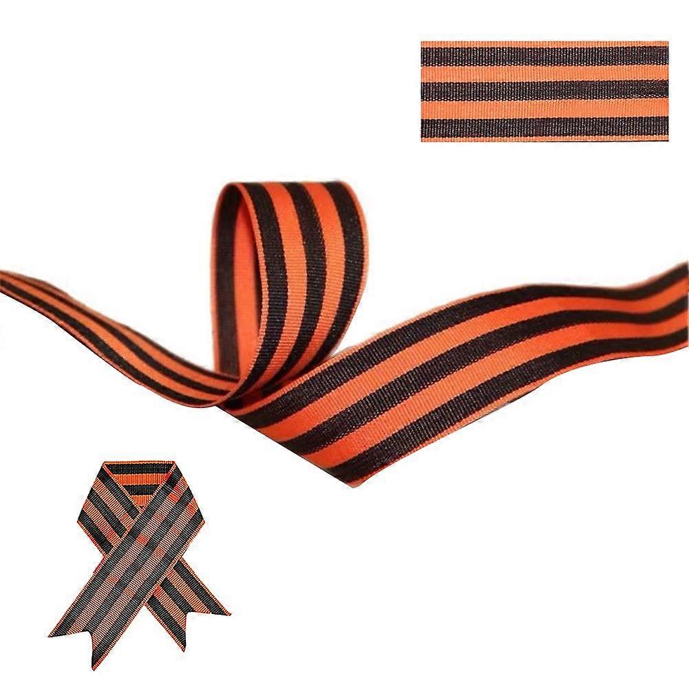 St.-georgs-band, Kriegssiegesband, Russisches Gardeband, Schweres Gardeband, Orange-schwarzer Streifen