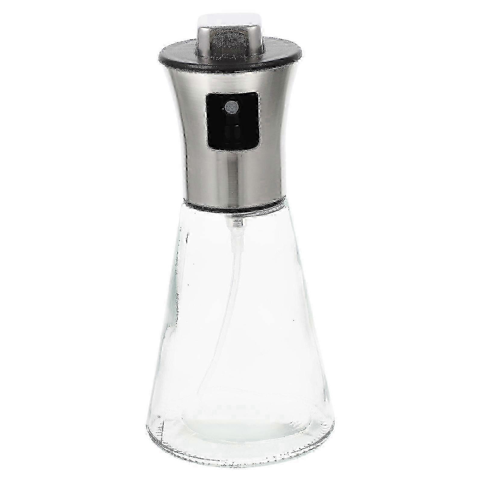 Ölsprühflasche Aus Edelstahl, Geeignet Für Die Küche – 17,5 X 7,5 Cm, Für Gewürze, Silberfarben