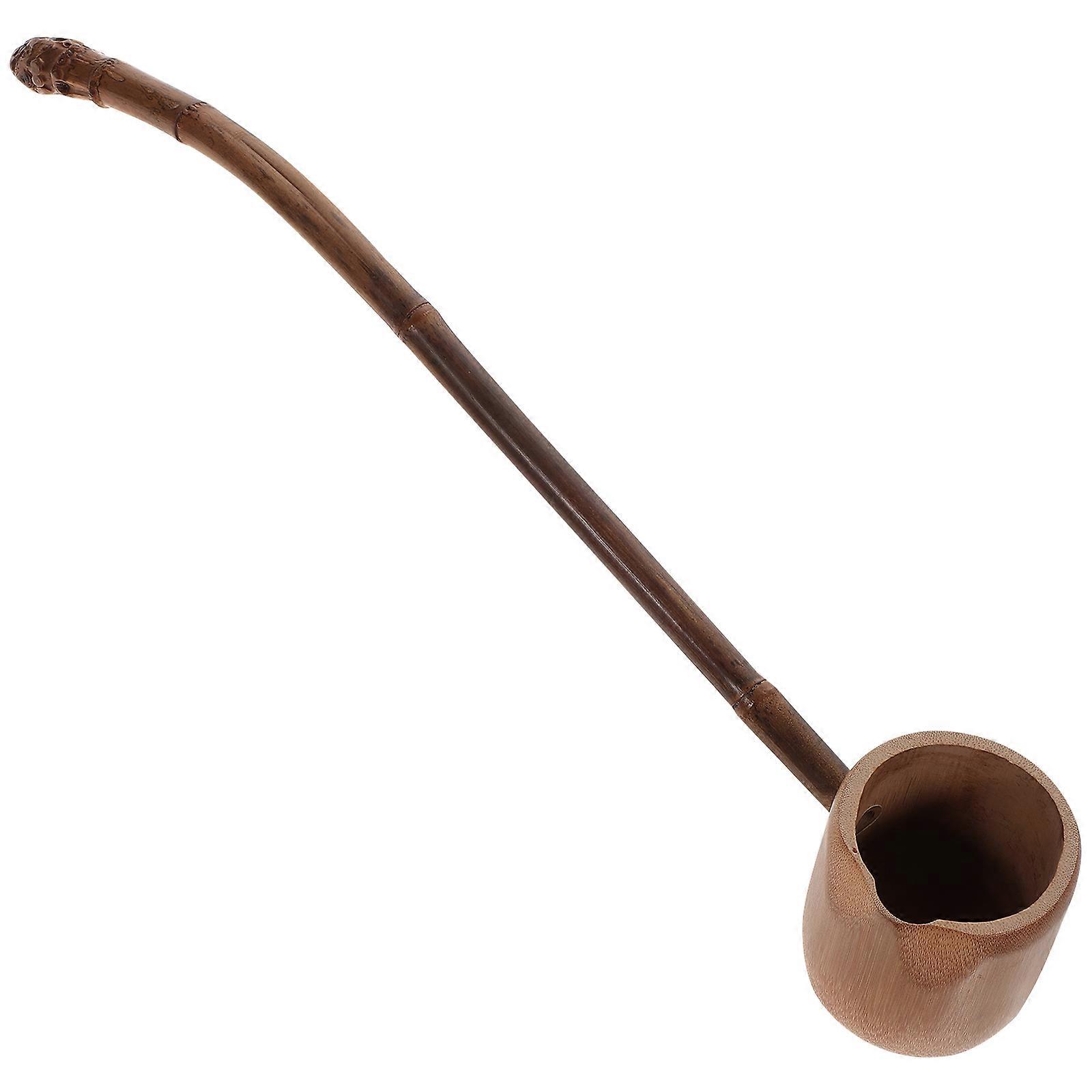 Japanisches Küchenzubehör: Schöpfkelle, Wasserbecher, Bambusspatel, Suppenlöffel