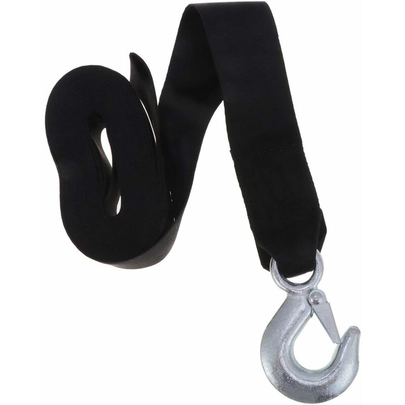 Seilwinde Mit Gurt Und Karabiner, Kompatibel Mit Ramsey Auto-, Anhänger-, Suv-, Quad-, Boots- Und Bootswinden