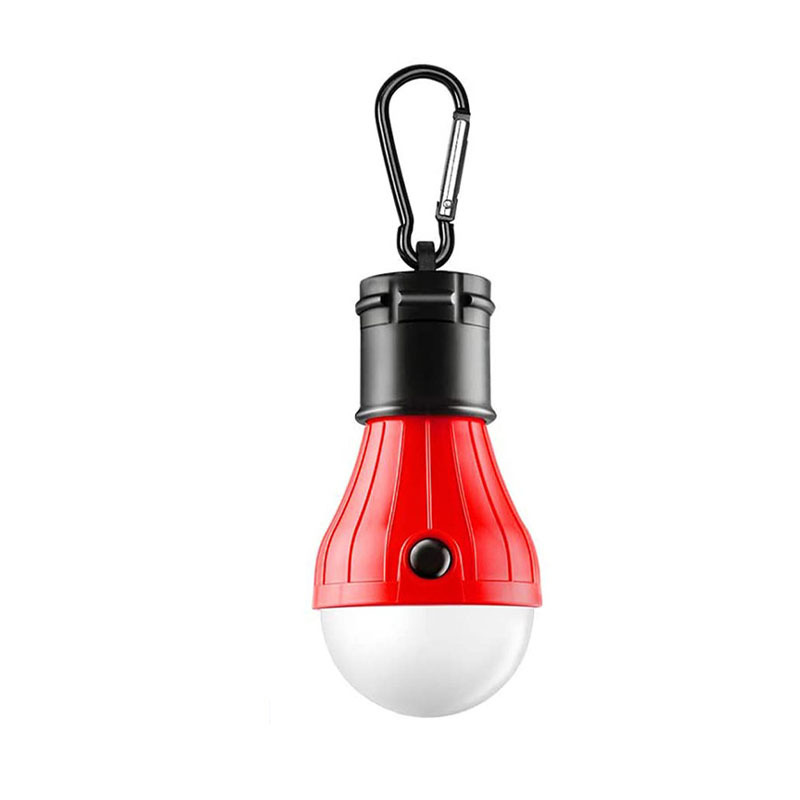 Tragbare Led-zeltleuchte, Batteriebetriebene Notleuchte Für Camping, Wandern Und Angeln, Für Stromausfälle, Schwarz [nx]