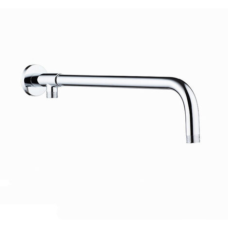37 Cm Wandmontierte Duscharmverlängerung, Duschkopfverlängerung Aus Edelstahl G1/2[nx]