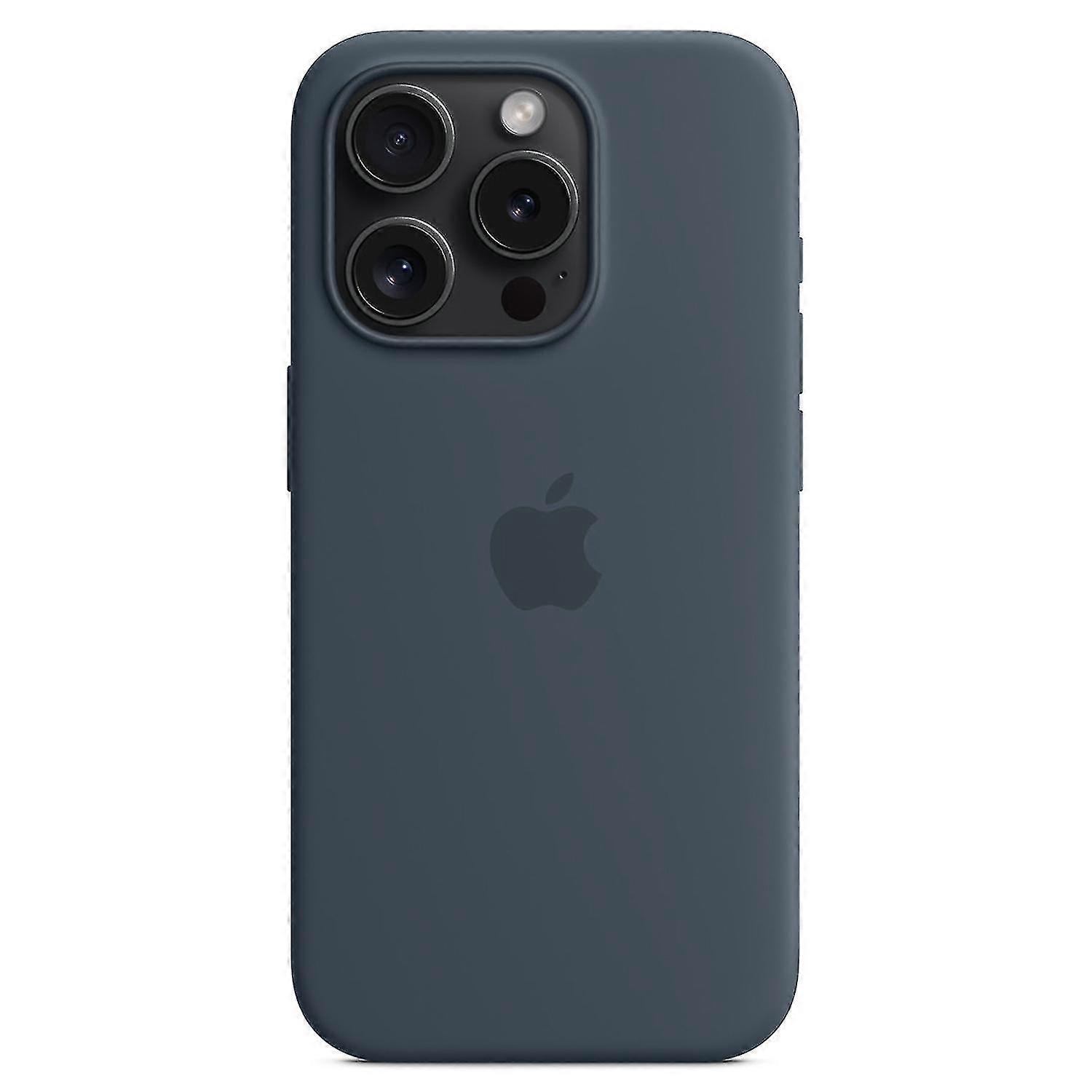 Silikonhülle Für Iphone 15 Pro, Kompatibel Mit Magsafe, Dunkelblau [nx]