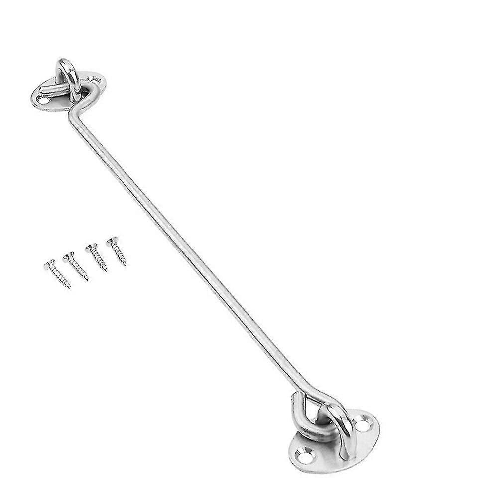 Kabalo Türriegel Aus Verzinktem Stahl Mit Selbstklemmendem Verschluss, Extra Lang (40,6 Cm), Für Fenster, Tore, Gartenhäuser, Chalets Oder Gärten.