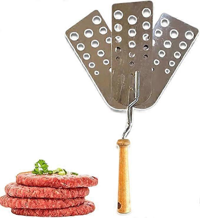 Kreativer Pfannenwender, Geeignet Für Heiße Hackfleischfrikadellen, Ausziehbarer Dreiklingiger Pfannenwender, Geeignet Für Hamburger Und Pfannkuchen, Lustiges Küchengerät Für Erwachsene