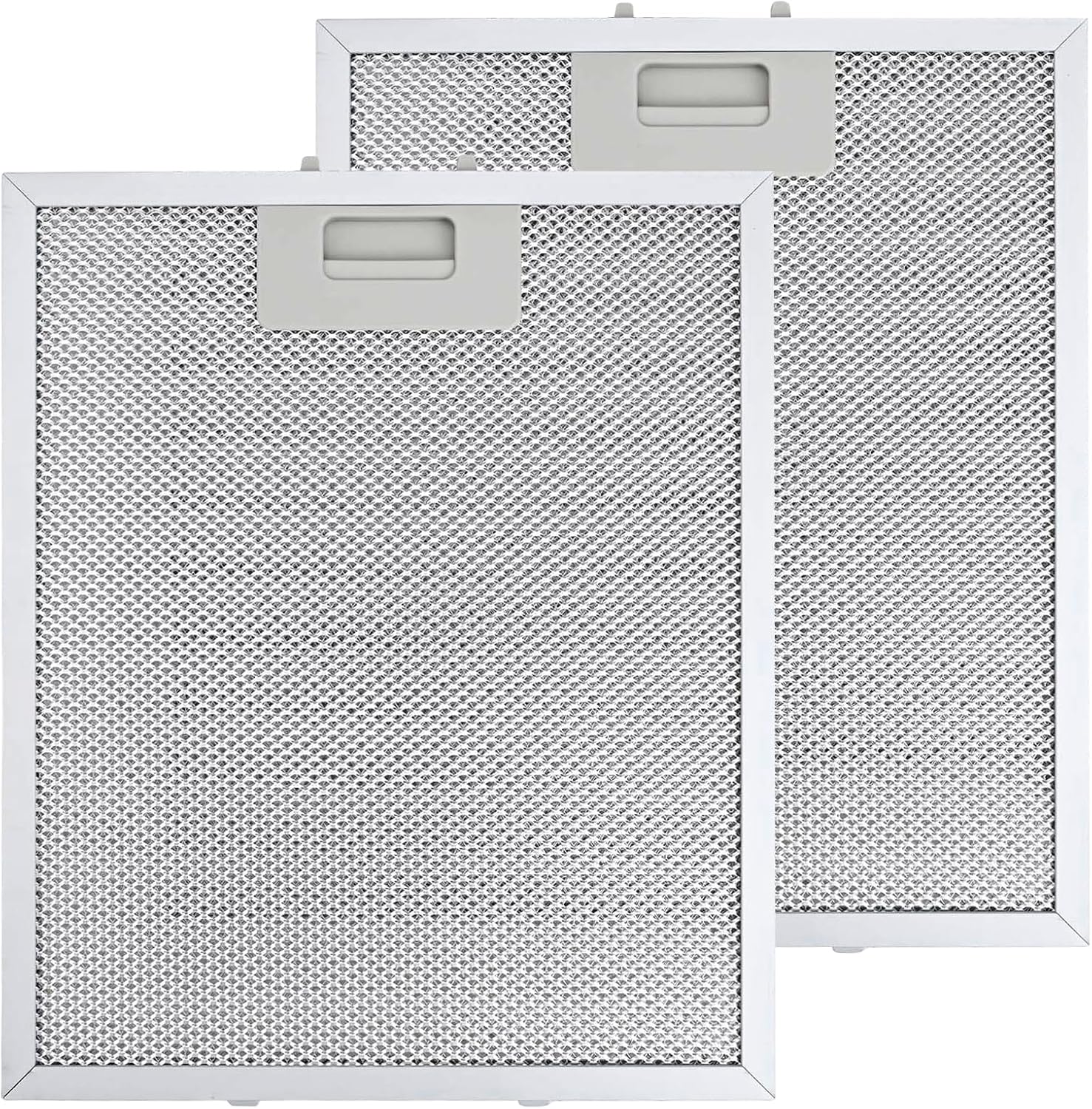 Set Mit 2 Dunstabzugshaubenfiltern (260 Mm X 230 Mm), Kompatibel Mit Aeg Dunstabzugshauben, Weiß, Hohes Ölrückhaltevermögen, Hitzebeständig, 5-lagiges Ersatzteil.