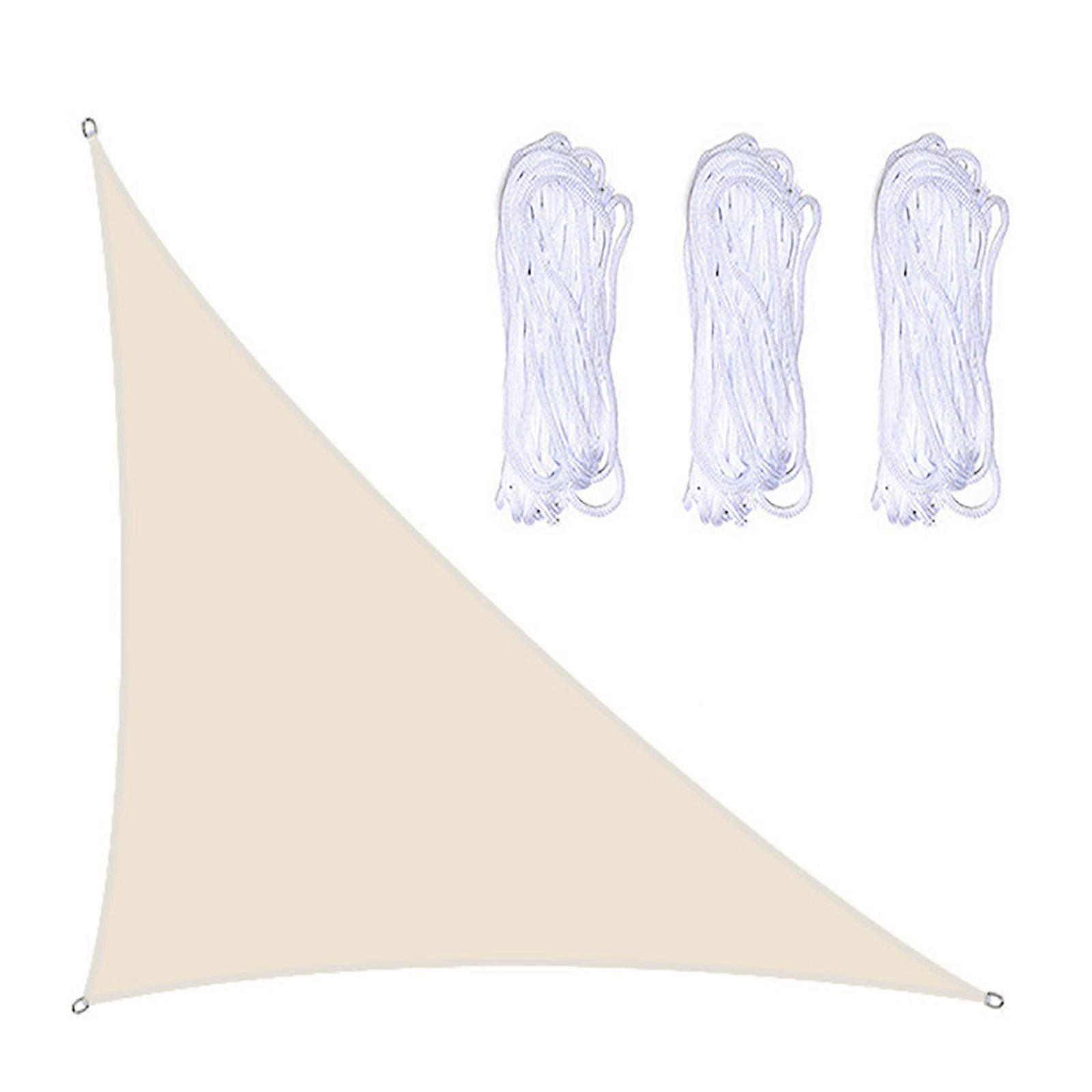 Rechtwinkliges Sonnensegel, 3 M X 4 M X 5 M, Mit Befestigungsset, 3 Seilen, Wasserdicht [nx]