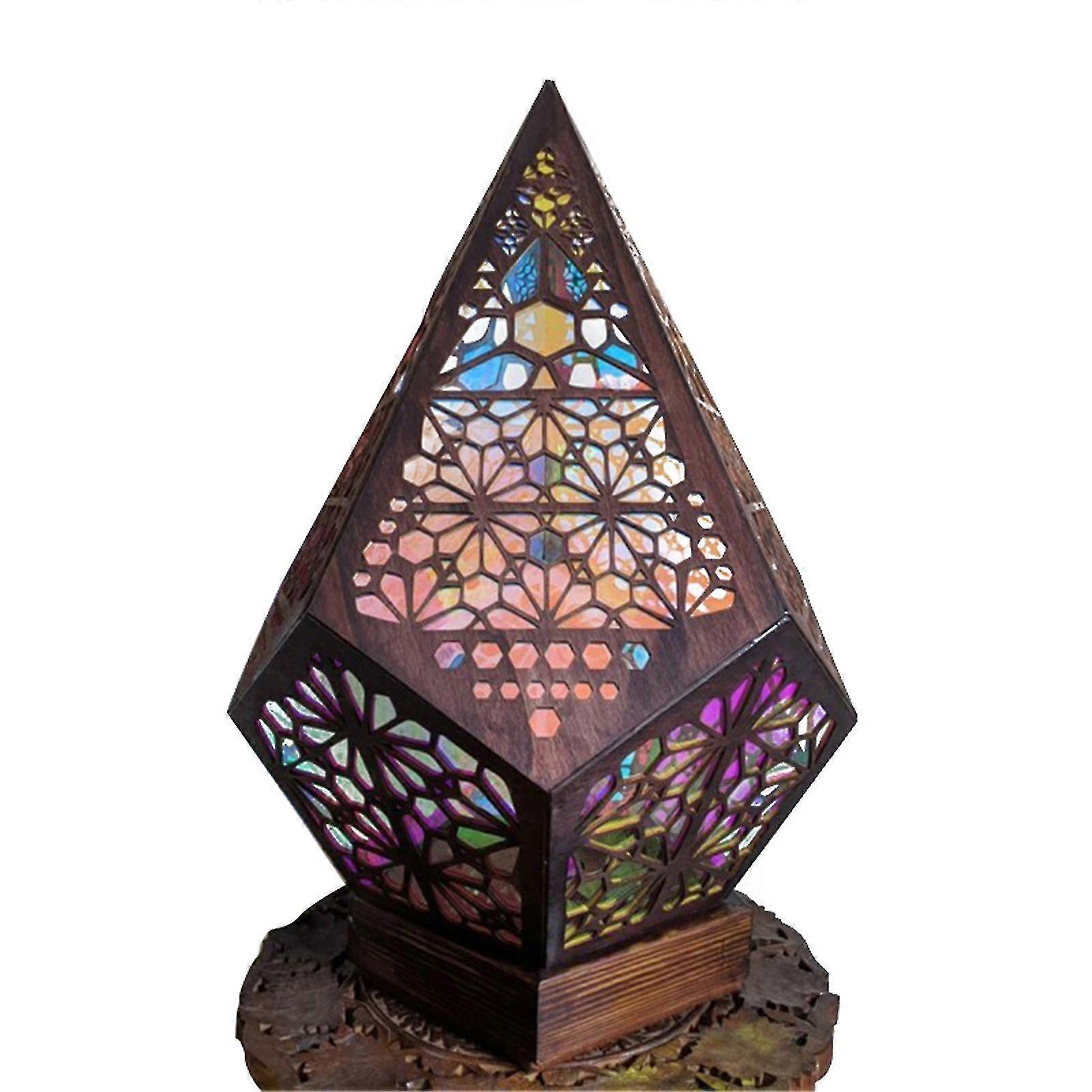 Stehlampe Aus Kunststoff Im Bohème-stil, Geschenk Für Haus Und Garten